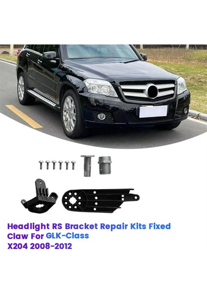 Mercedes-Benz MB Glk-Class X204 08-12 Far Lambası Rs Sabit Pençe Için Sağ Far Braketi Tamir Takımı A2048200814 (Yurt Dışından) indirimleri