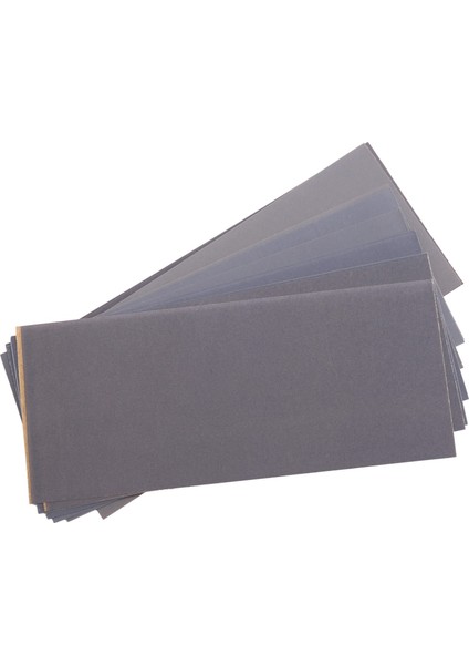 Mobilya, Hobiler ve Ev Dekorasyonu Için 400/ 600/ 800/ 1000/ 1200/ 1500 Çeşitli Kumlu Kuru Islak Su Geçirmez Zımpara Kağıtları (12 Sayfa) (Yurt Dışından) fiyatları