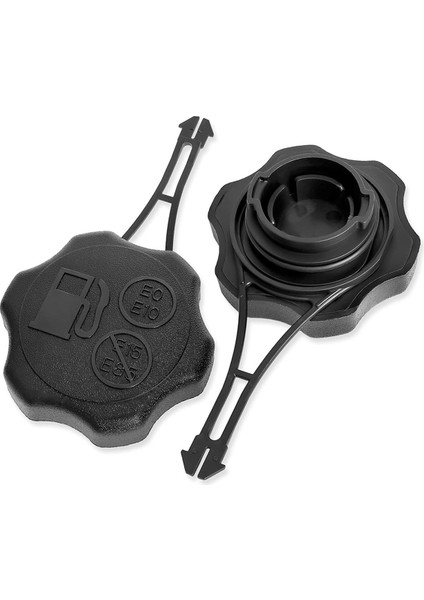 594061 Çim Biçme Makinesine Uygun Benzin Deposu Kapağı Değişimi, Briggs & Stratton 675EXI 725EXI Motor Benzin Deposu Kapağı 2 Adet (Yurt Dışından)