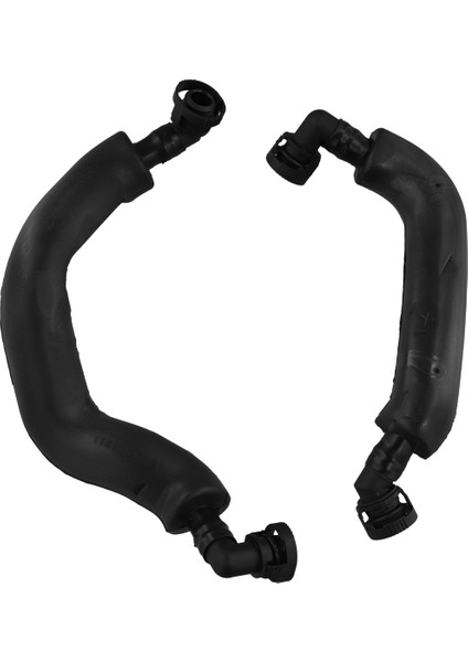 Bmw E60 545I E63 E64 645CI E66 735LI 745LI X5 Için 2x Sol + Sağ Karter Havalandırma Hortumu 11617547185 11617547186 (Yurt Dışından)