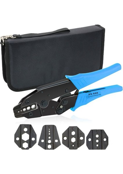 Koaksiyel Kablo Sıkma Pensesi Seti HS-05H RG55, 62 Için Sıkma Pensesi (Yurt Dışından)