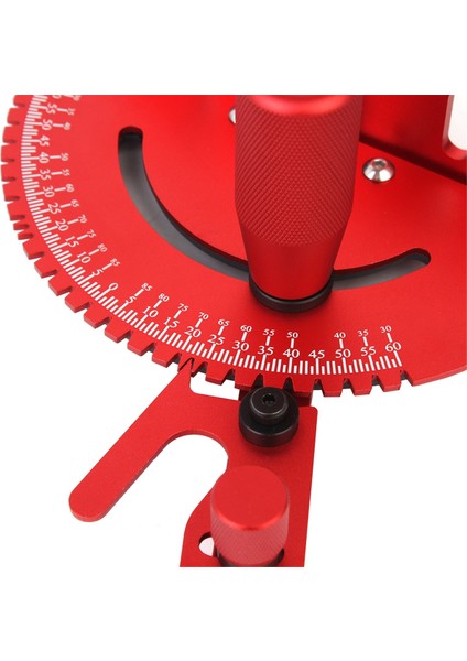 Gönye Ölçer Alüminyum Alaşımlı Saplı Tezgah Testere Freze Gönye Ölçer Testere Montajı Cetvel Ağaç Işleme Aletleri - Kırmızı (Yurt Dışından) indirimleri