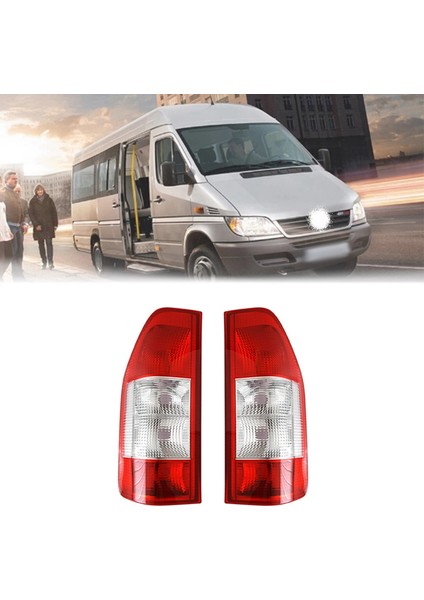 Mercedes Sprinter 1995-2006 Kamyon Arka Lambası Grubu Için 1 Çift (Yurt Dışından) indirimleri