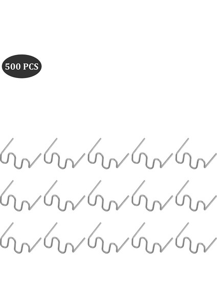 Kaynak Çubukları Sıcak Zımba Tamir Makinesi Plastik Kaynak Sıcak Zımba Makinesi Araba Tampon Tamiri Önceden Kesilmiş Dalga Zımbaları 0,8 mm (Yurt Dışından) indirimleri