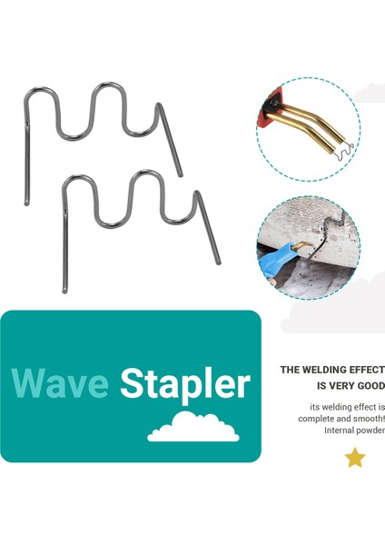 500 Adet Kaynak Çubukları Sıcak Zımba Tamir Makinesi Plastik Kaynak Sıcak Zımba Araba Tampon Tamiri Ön Dalga Zımbaları 0.6mm (Yurt Dışından) indirimleri