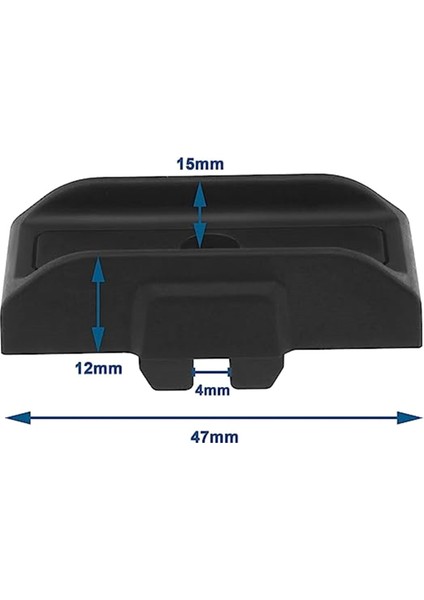 Kemer Klipsi N169778 ve Manyetik Bit Tutucu N095778 DCD796 DCF887 DCD996 DCD780 DCD785 Siyah ile Uyumlu (Yurt Dışından) modelleri