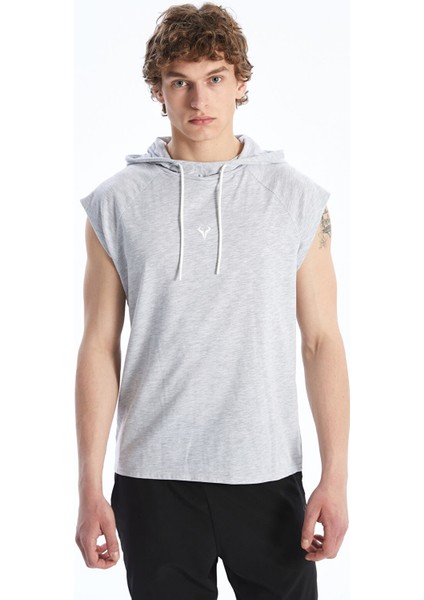 Yeni Sezon Kapüşonlu Erkek Kolsuz Tişört