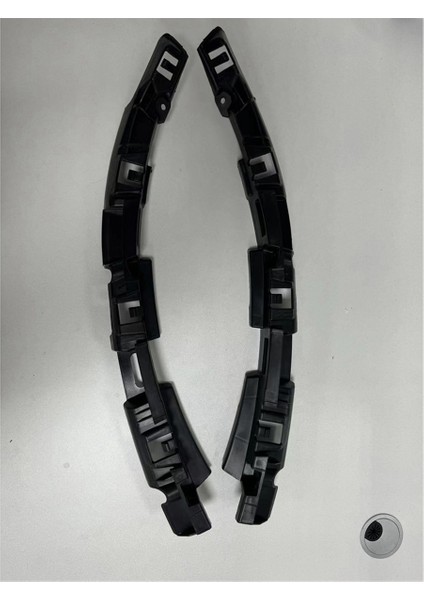 Tesla Model 3 Yenileme 2040184 2041185 2040184-00-A 2041185-00-A Tesla Aksesuarları Için 1 Çift Far Braketi (Yurt Dışından) fiyatları