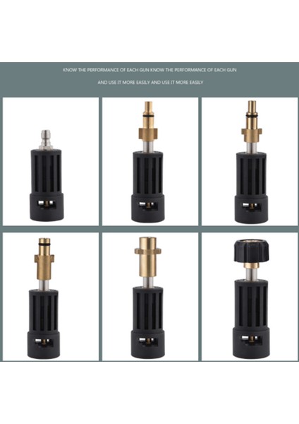 Karcher K2 Serisi Dönüşüm Bağlantı Parçası 1/4 Hızlı Bağlantılı Yüksek Basınçlı Yıkama Makinesi Araba Yıkama Nozulu Aksesuarları Için Uygundur (Yurt Dışından) fiyatları