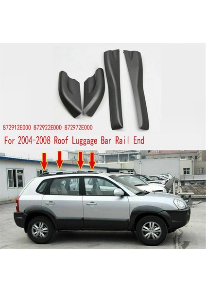 Hyundai Tucson 2004-2008 Için Tavan Bagajı Koruyucu Kılıf (Tavan Bagajı Barı Ucu) 872912E000 872922E000 872972E000 (Yurt Dışından) fırsatları