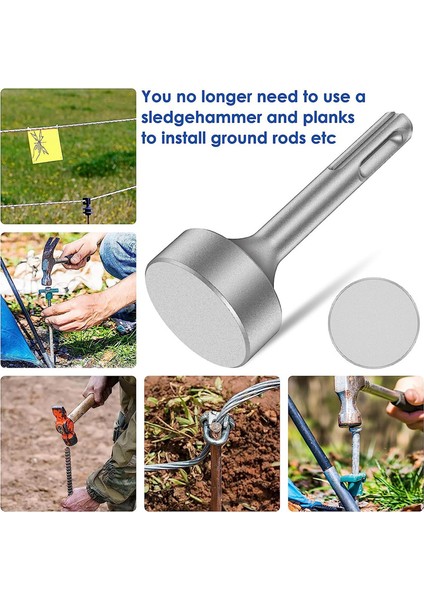 Sds-Plus T Direkli Topraklama Çubuğu Sürücüsü, Darbeli Matkap Ucu Sürücüsü, Darbeli Matkap Topraklama Çubukları Için Dayanıklı Darbeli Matkap Çubuğu Dönüştürücüsü (Yurt Dışından) fiyatları