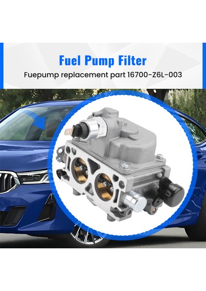 Honda GX630 GX630R GX660 GX690 16100-Z9E-033 16100-Z9E-023 Için Yakıt Pompası Filtresi ve Buji Seti ile Karbüratör (Yurt Dışından) indirimleri