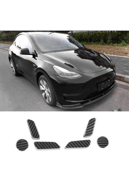 Tesla Model Y Iç Mekan Modifikasyonu Için Elektrikli Koltuk Ayar Düğmesi Dekoratif Çıkartma Kitleri (Yurt Dışından) fiyatları
