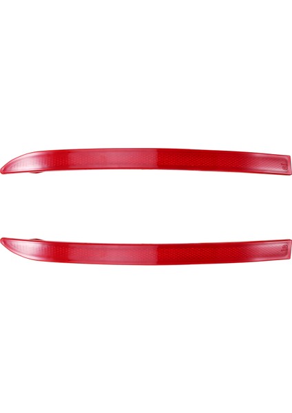 Volkswagen Tiguan Araba Kırmızı Plastik Arka Tampon Reflektörleri (Yurt Dışından)