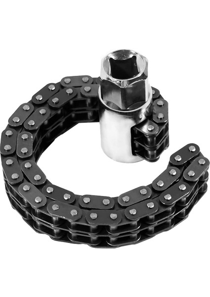 Araba Yağ Filtrelerini Onarmak Için 14 cm Ağır Hizmet Tipi Zincir Yağ Filtresi Anahtarı (Yurt Dışından)