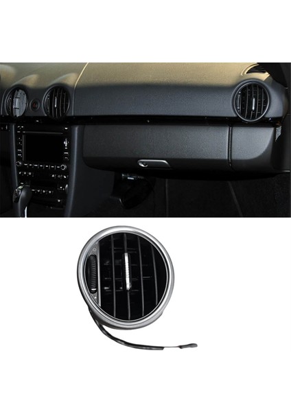 Porsche 987 Boxster Cayman 2008-2012 Için Araç Gösterge Paneli Hava Çıkışı Tertibatı Hava Çıkış Paneli Izgarası 98755213106 (Yurt Dışından) fırsatları