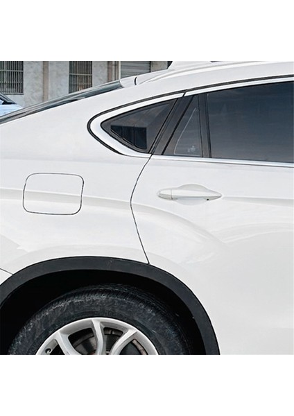 Bmw X6 F16 2015-2019 Parlak Siyah Için Araç Arka Cam Panjur Kapağı Kaplaması Pencere Panjuru Yan Havalandırma Kaplaması (Yurt Dışından) indirimleri