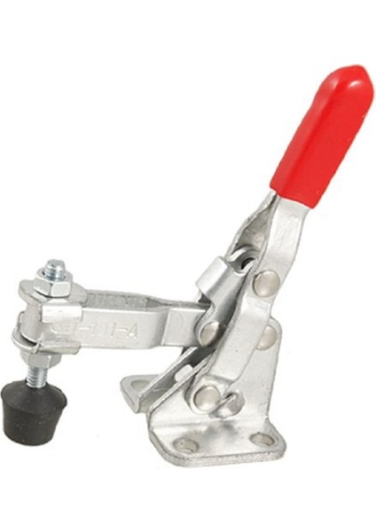 101A 50 kg 110 Lbs Taşıma Kapasiteli Kırmızı Düz Saplı Dikey Mandal Kelepçesi (Yurt Dışından)