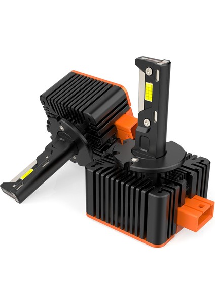 Yeni D Serisi Araba LED Far Ampulü Için 1 Çift Yüksek Kaliteli V31 LED 10000LM 6500K 110W D3/D3S 3 Bakır Boru (Yurt Dışından) fiyatları