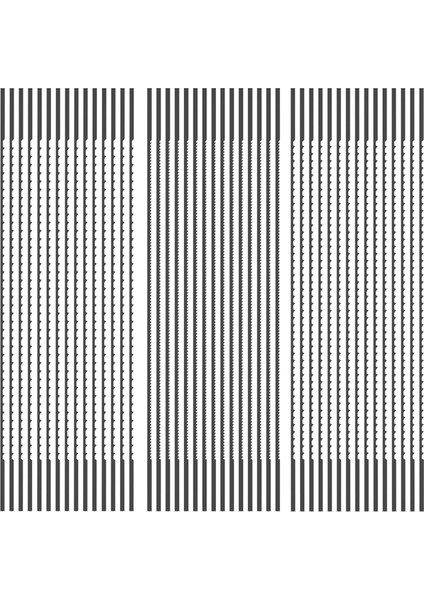 45 Adet Düz Uçlu Dekupaj Testeresi Bıçağı Seti Dayanıklı Ahşap Kesme Dekupaj Testeresi Bıçağı Yedek 5 Inç Ahşap Plastik Kesimi Için (Yurt Dışından)