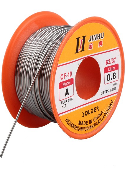 Jınhu 0,8 mm 50 G Kalay Tel Kalay Kurşun Eriyik Reçine Çekirdek Akı Lehim Lehim Kaynak Teli (Yurt Dışından) indirimleri