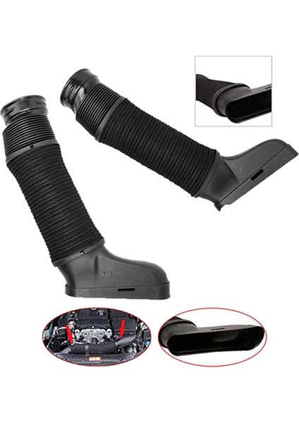 Mercedes Benz GLK350 3.5l 2010-2012 A2720902982 A2720902882 Emme Borusu Için Sol+Sağ Hava Giriş Hortumu Kanalı Kiti (Yurt Dışından) indirimleri