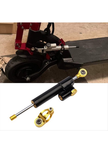 Yamaha Honda Suzuki Ducati Kawasaki Black Gold Için Motosiklet Yön Amortisörü Direksiyon Sabitleyici Güvenlik Kontrolü (Yurt Dışından) indirimleri