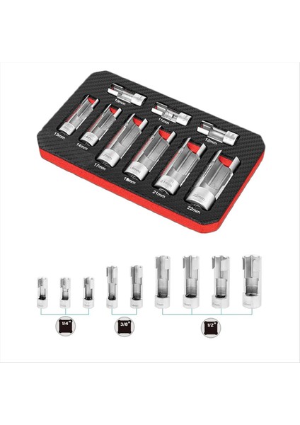 Açık Yağ Borusu Sökme Manşonu Yivli Oksijen Sensörü Anahtarı (Yurt Dışından) fiyatları