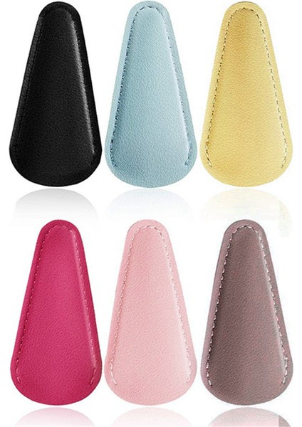 Makas Kılıfı Güvenlik Deri Makas Kılıfı Koruyucu Dikiş Makası Kılıfı (6 Adet Renkli) (Yurt Dışından)