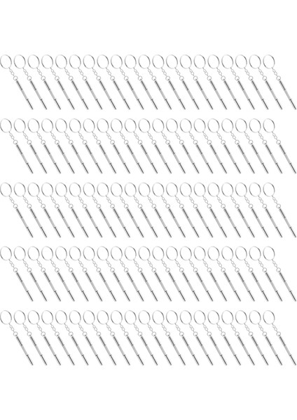 100 Adet/paket 3'ü 1 Arada Gözlük Tornavidası Güneş Gözlüğü Saat Tamir Alet Seti Anahtarlık Taşınabilir Tornavida Aracı (Yurt Dışından) fiyatları