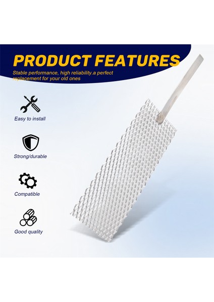 6 x 15 cm Örgülü Platin Kaplama Titanyum Anot Rodyum Mücevher Kaplama Aletleri (Yurt Dışından) indirimleri