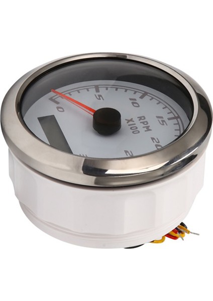85 mm Deniz Takometresi LCD Saat Sayacı 0-3000 Rpm Hız Göstergesi 12V / 24V Kırmızı Arka Işıklı Kilometre Sayacı (Yurt Dışından) indirimleri
