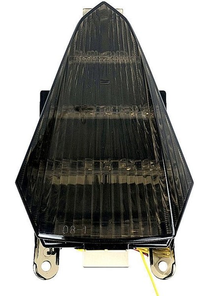 Yamaha Yzf R6 2008-2016 Için Siyah Dur Işareti Lambası Arka Lambası LED Motosiklet Arka Lambası Entegre Dönüş Sinyali (Yurt Dışından) fiyatları