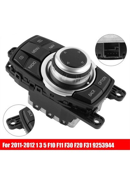 Bmw 1/3/5 F10 F11 F30 F20 65829267955 61319253944 CD Ses Anahtarı Için 4pın Medya Kontrol Anahtarı Joystick 65829253944 (Yurt Dışından) modelleri