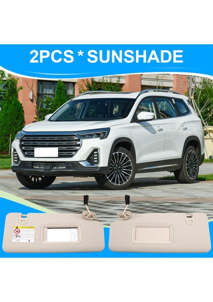 Jetour X90 Için 1 Çift Araç Iç Güneşliği Gri (Yurt Dışından) fırsatları