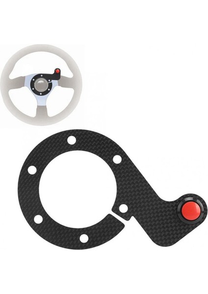 6 Delikli Yarış Direksiyon Simidi Için Evrensel Direksiyon Simidi Korna Düğmesi Harici Hoparlör Düğmesi Kiti Momo Omp Nardi Sparco (Yurt Dışından) fiyatları