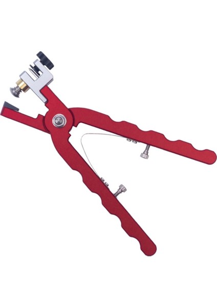 Deri Saat Bileziği Kesme Pensesi Kayışları Sabitlemek Için Yay Çubuğu El Aleti Pensesi Kırmızı Düz (Yurt Dışından)