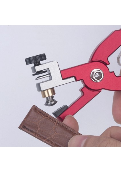 Deri Saat Bileziği Kesme Pensesi Kayışları Sabitlemek Için Yay Çubuğu El Aleti Pensesi Kırmızı Düz (Yurt Dışından) modelleri