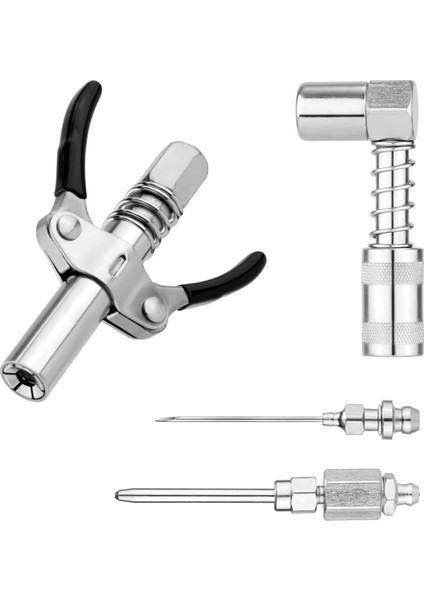 Parça Gres Topl Bağlantı Kiti, 90 Derece Gres Bağlantı Adaptörü, 1/8 Inç Npt Gres Için Çift Saplı Gres (Yurt Dışından)