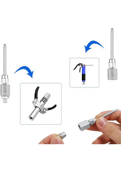 Parça Gres Topl Bağlantı Kiti, 90 Derece Gres Bağlantı Adaptörü, 1/8 Inç Npt Gres Için Çift Saplı Gres (Yurt Dışından) fırsatları