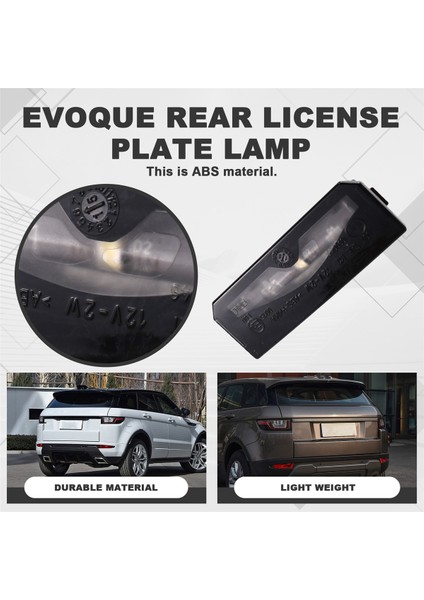 LR025837 Land Rover Evoque L538 Için Araç Arka Plaka Lambası (Yurt Dışından) indirimleri