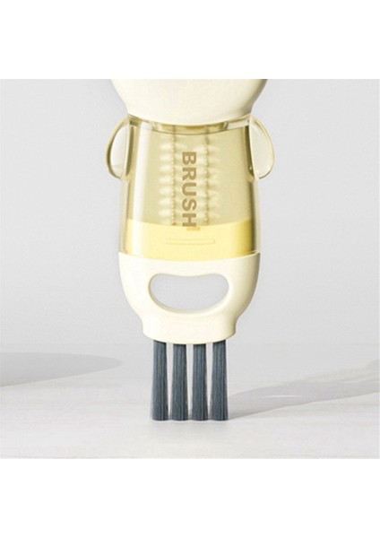 Adet 3'ü 1 Arada Kapak Fırçası Çok Fonksiyonlu Temizleme Fırçası Bej (Yurt Dışından) fiyatları