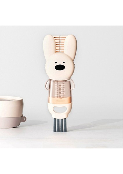 Adet 3'ü 1 Arada Kapak Fırçası Çok Fonksiyonlu Temizleme Fırçası Bej (Yurt Dışından) fırsatları