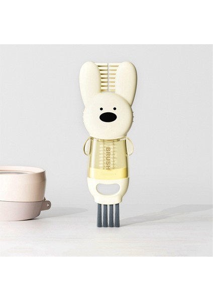 Adet 3'ü 1 Arada Kapak Fırçası Çok Fonksiyonlu Temizleme Fırçası Bej (Yurt Dışından) indirimleri