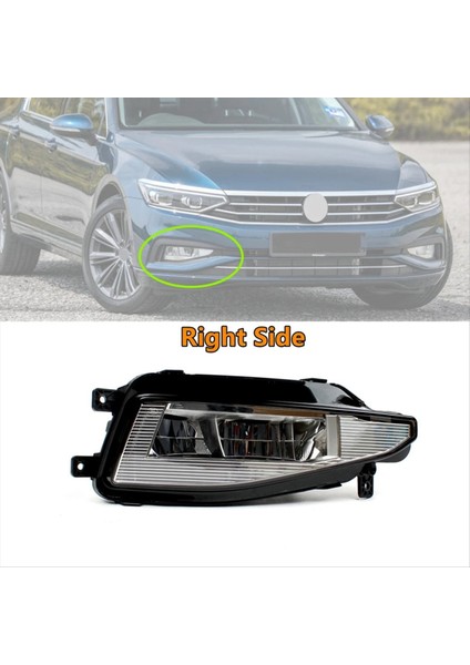 Vw Magotan 2020-2022 Passat B9 Için Otomatik Sağ Ön Sis Lambası Grubu 3G0941700 (Yurt Dışından) fırsatları