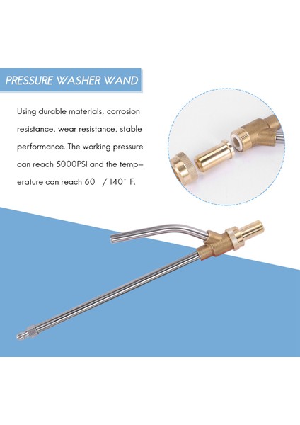 Basınçlı Yıkama Makinesi Kumlama Seti, Islak Kumlama Makinesi Ataşmanı, 5000 Psı, 1/4 Inç Hızlı Bağlantı 1 Set (Yurt Dışından) modelleri