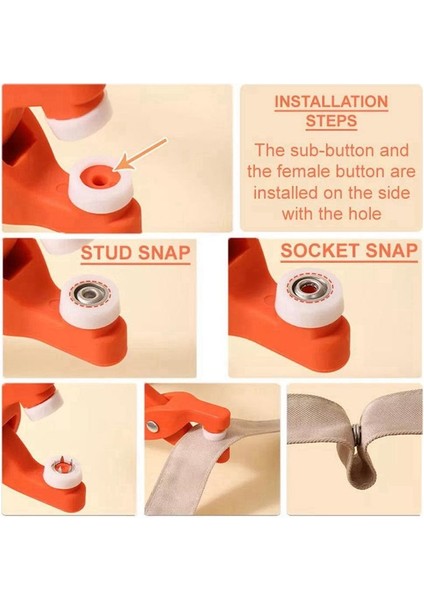 Beş Pençeli Toka Montaj Aleti Pense Seti (Yurt Dışından) fiyatları