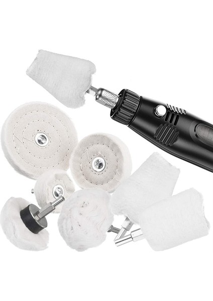 Matkap Için 7'li Parlatma Tekerleği Seti, Metal Alüminyum Paslanmaz Çelik Krom Mücevher Için Manifold Için Parlatma Tekerleği Seti (Yurt Dışından) fiyatları