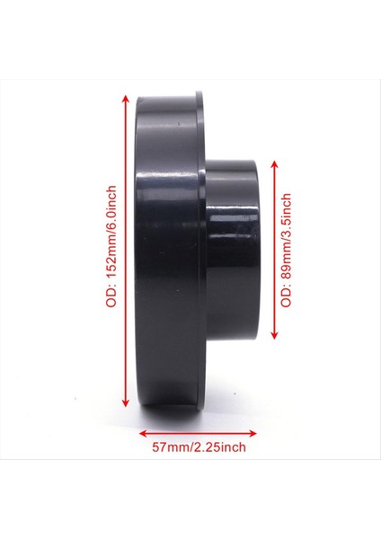 Evrensel Araba 6 Inç 89 mm Yüksek Akışlı Hava Giriş Filtresi Otomobil Sporu (Yurt Dışından) fırsatları