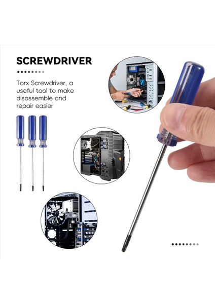 T8/T9/T10 Kurcalamaya Dayanıklı Tornavida Güvenlik Torx Sürücüsü Sökme (Yurt Dışından) indirimleri